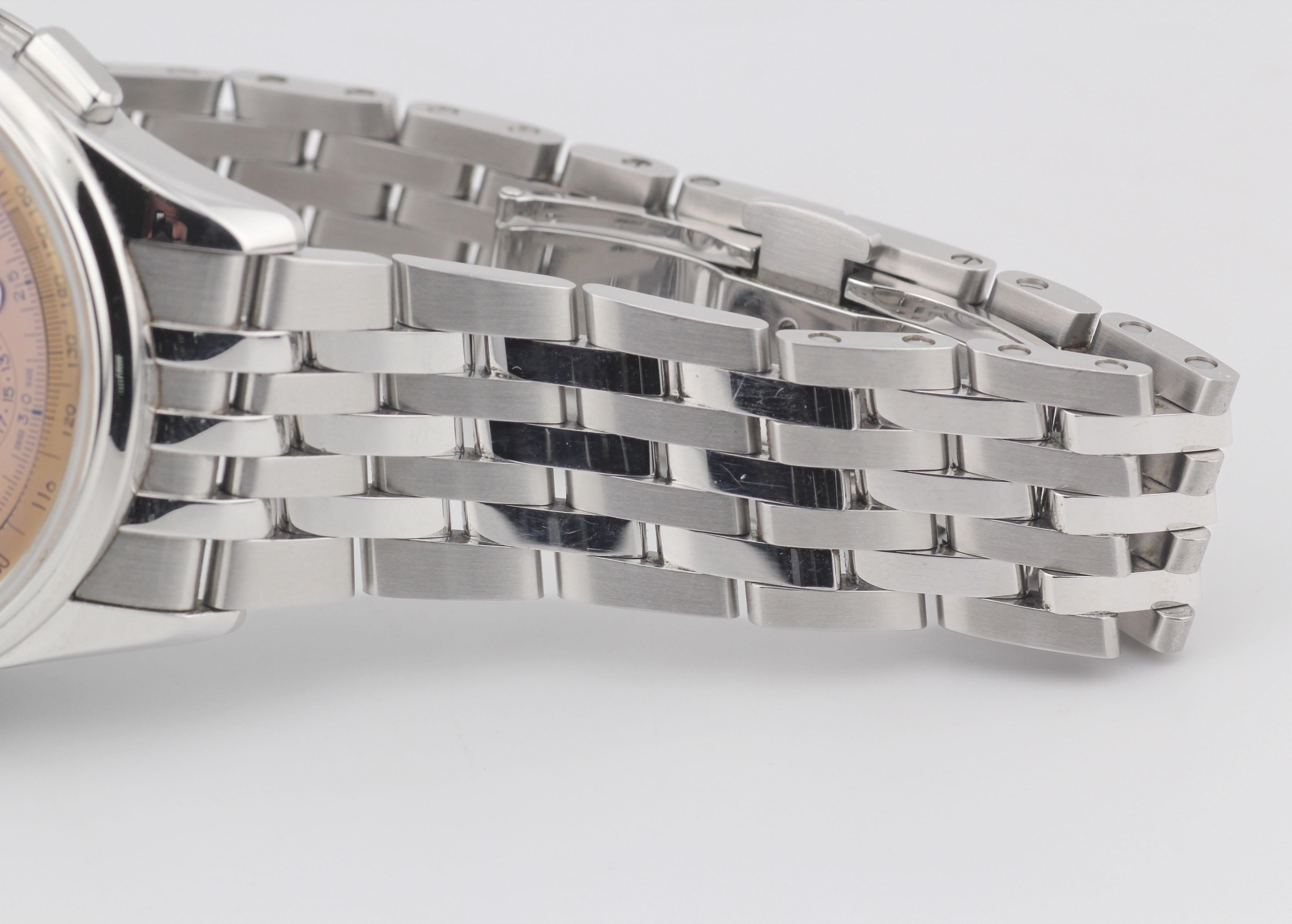 Montre-bracelet Breitling Premier Datora B25 Triple Date Chronographe à phase de lune en vente 2