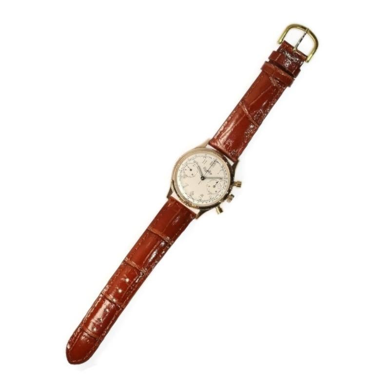 Women's or Men's Breitling Premier Men's Rose Gold Watch, circa 1945, Ref 593236-790 For Sale