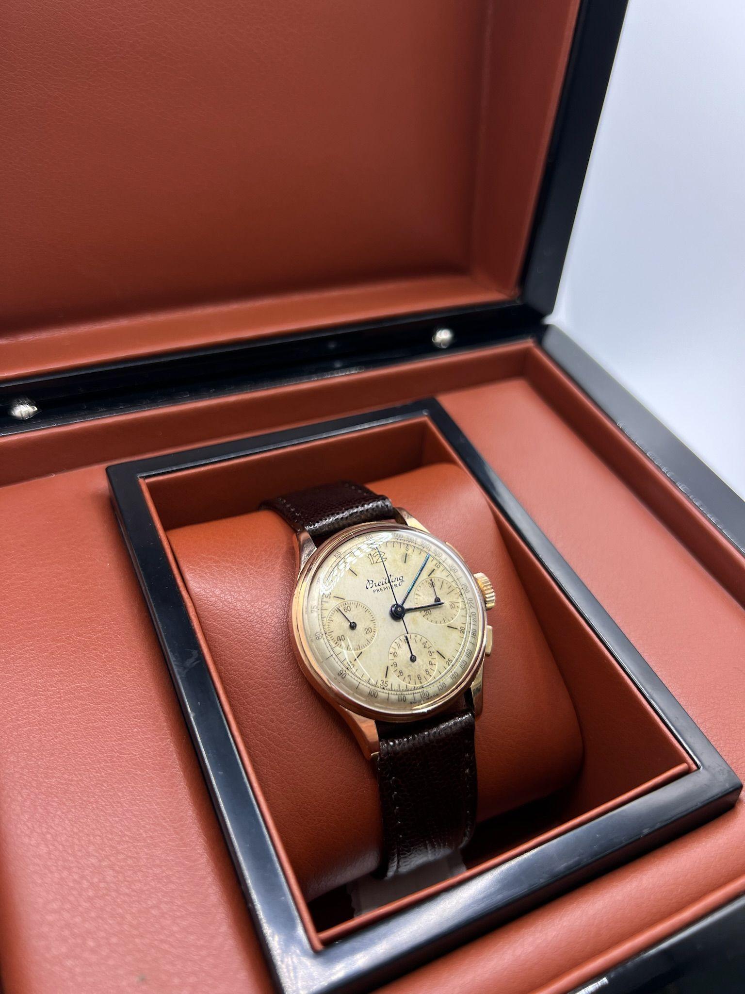 Breitling Premier Oro Rosa en venta 5