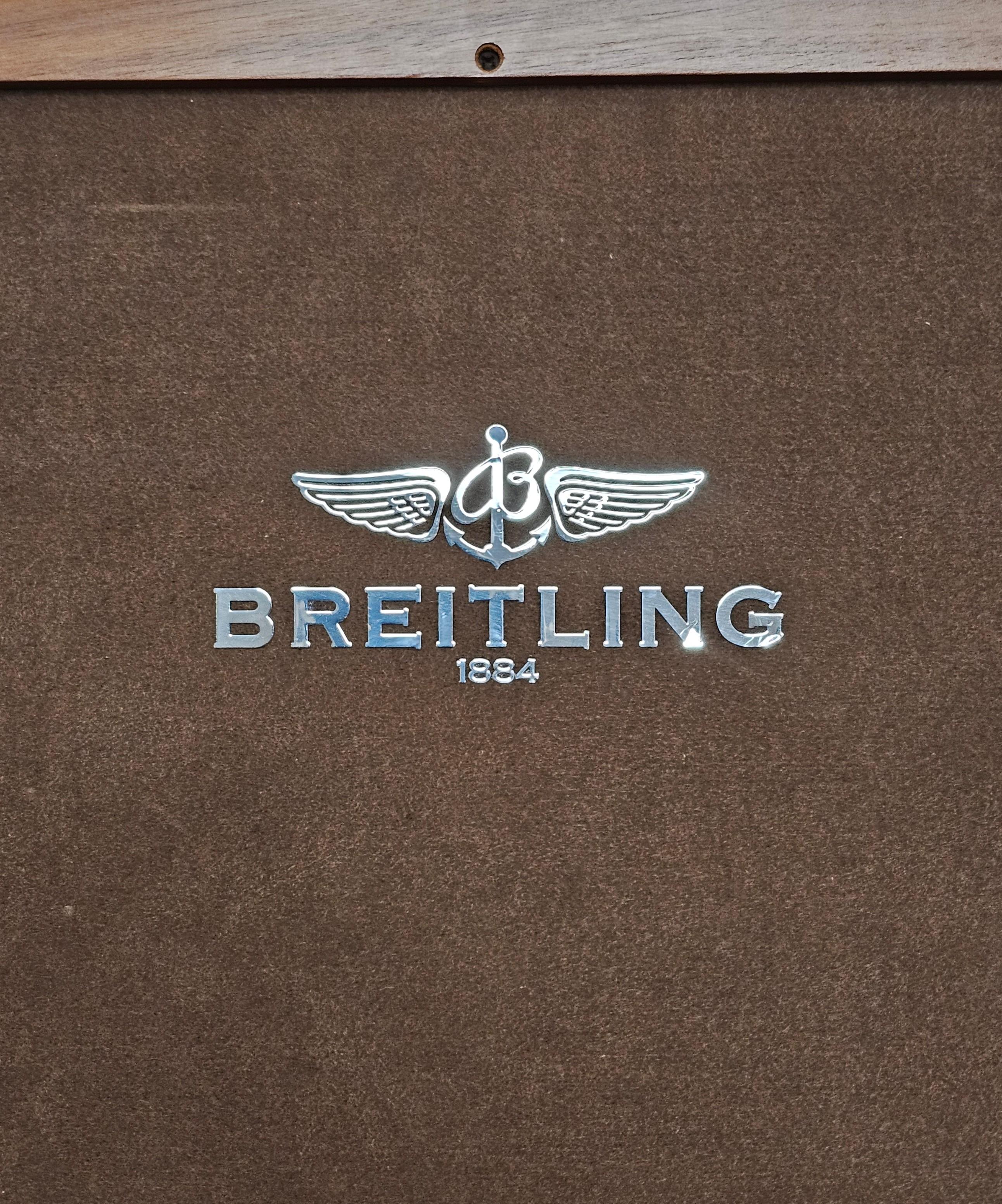 Breitling Retail Store Display Advertising Sign  For Sale 10