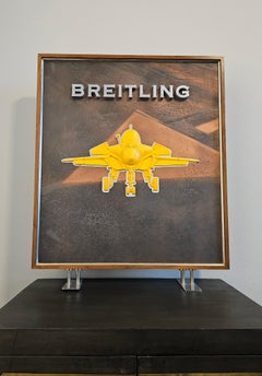 Breitling Retail Store Display Advertising Sign