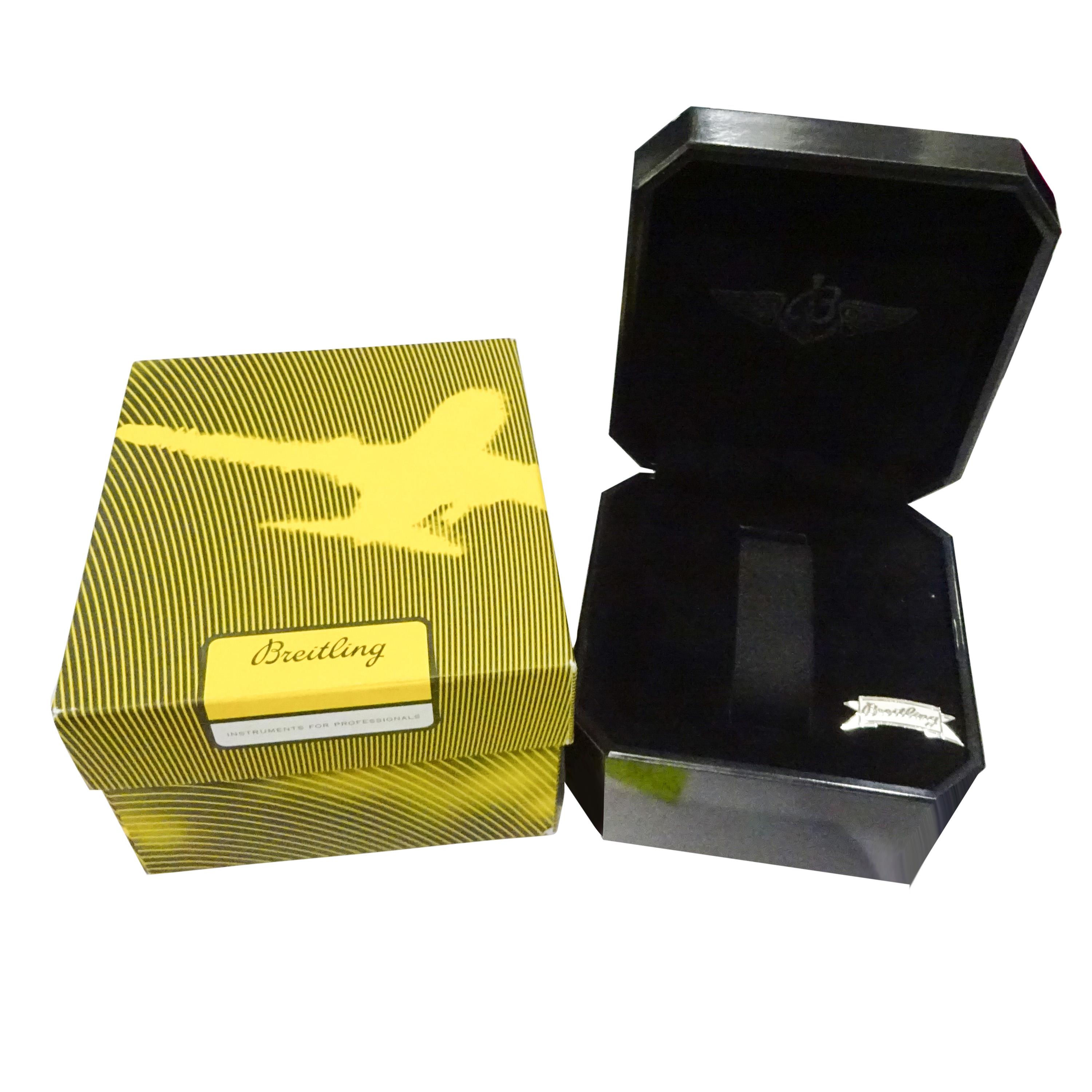 Breitling Sextant K55046 Unisex Watch in 18 Karat Yellow Gold For Sale ...