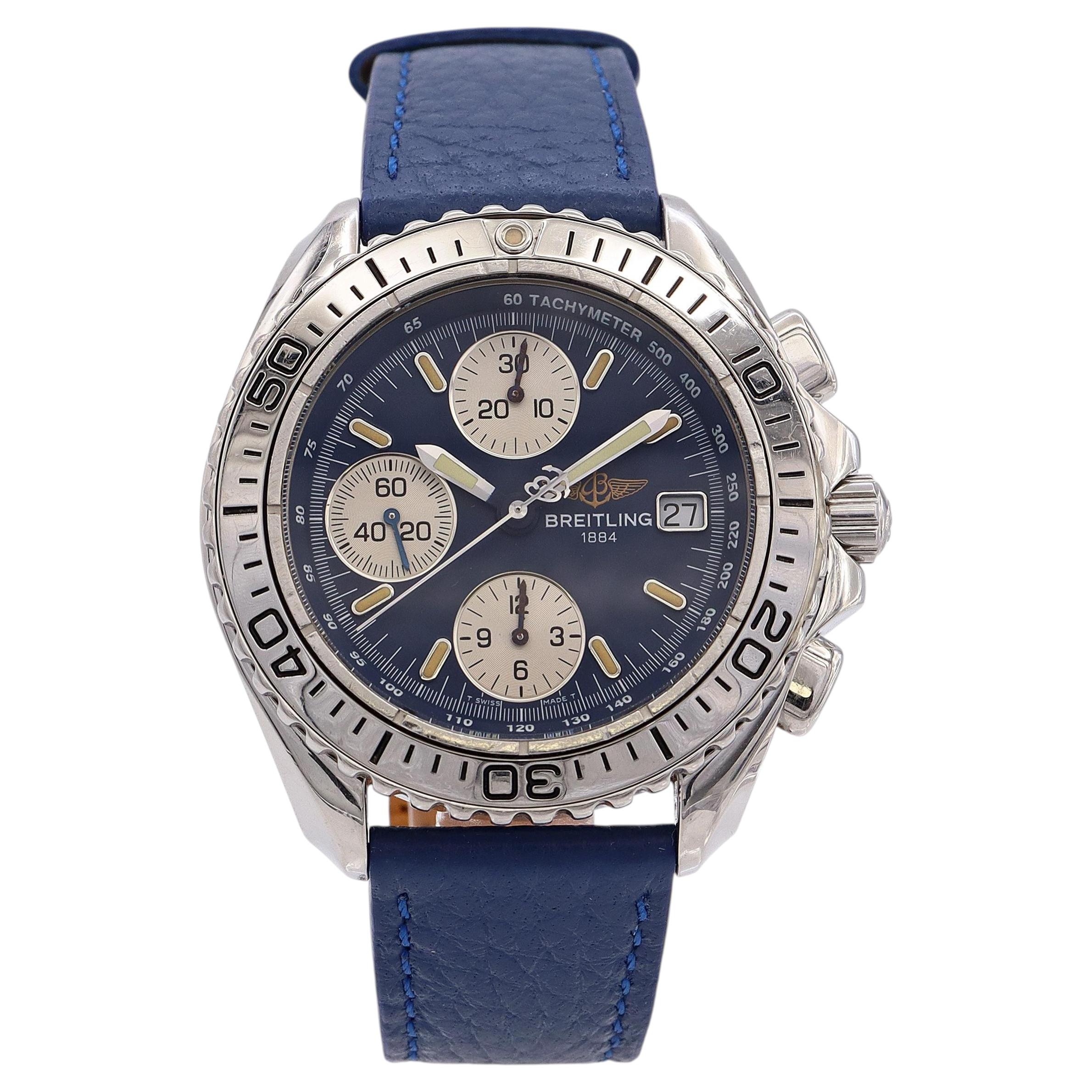 Orologio da uomo Breitling Shark Chronograph 41 mm, automatico, cod. A13051 in vendita