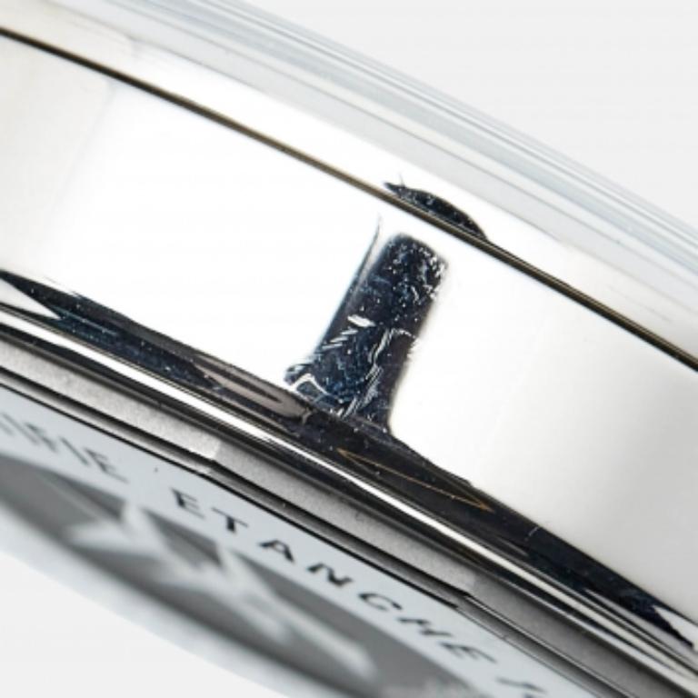 Breitling Silver Transocean in acciaio inossidabile A1631012/G781 Orologio da polso da uomo 38 mm in vendita 2