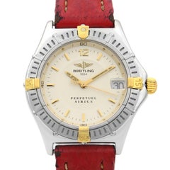 Breitling Sirius Perpetuel Stahl-Silber-Zifferblatt Quarz-Damenuhr B60622