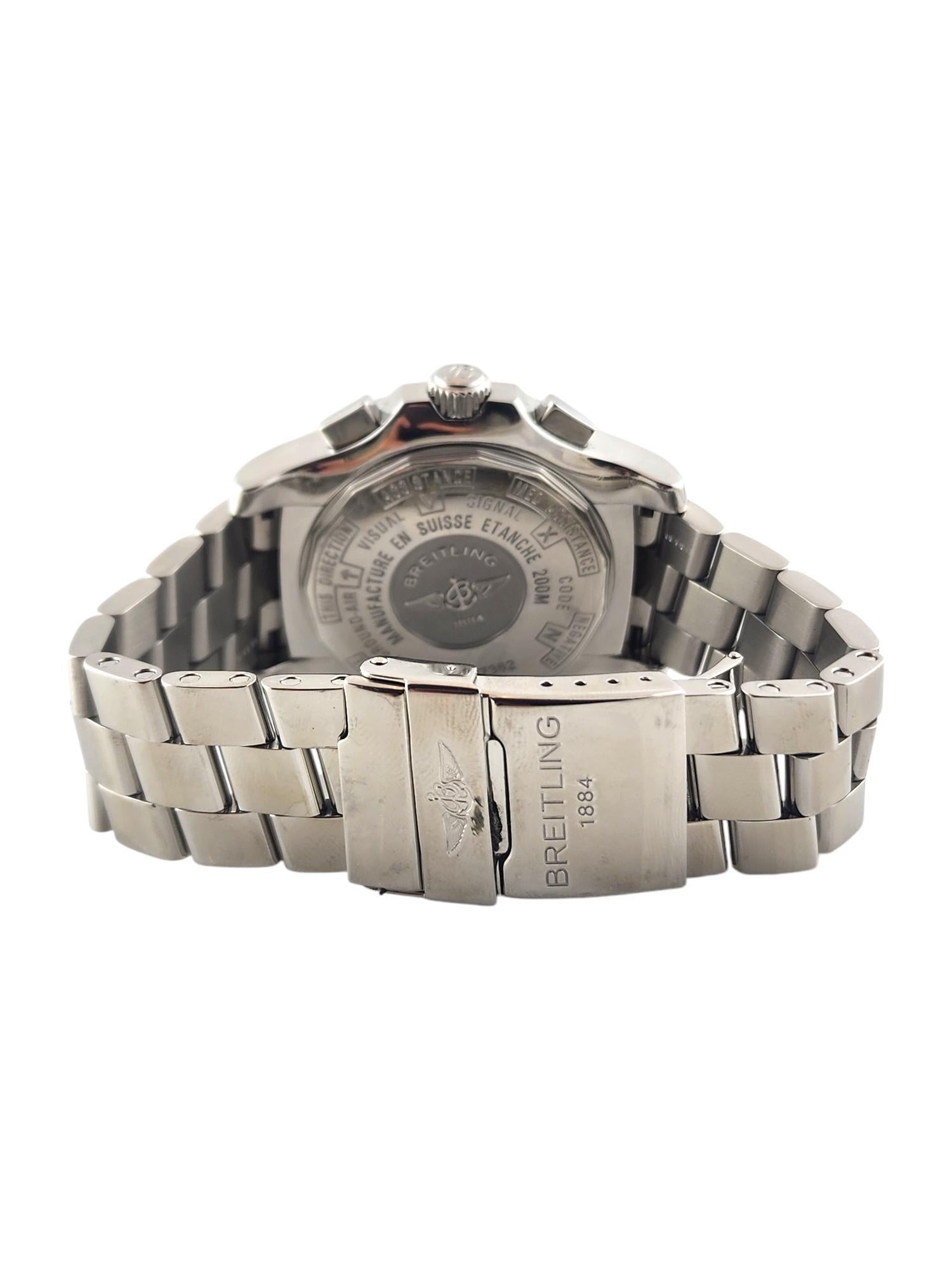 Breitling Skyracer Men's Automatic Watch A27362 Stainless Silver Dial #19097 1