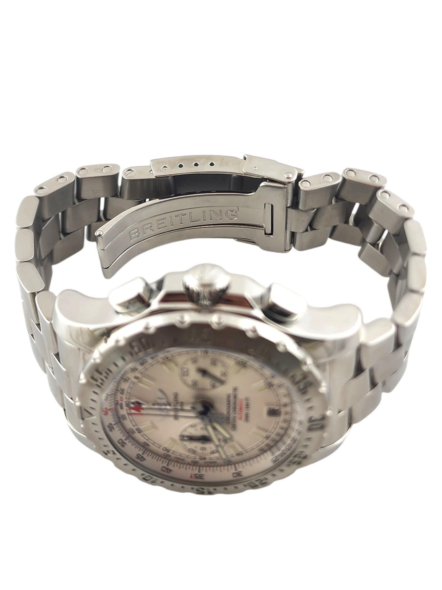 Breitling Skyracer Men's Automatic Watch A27362 Stainless Silver Dial #19097 2