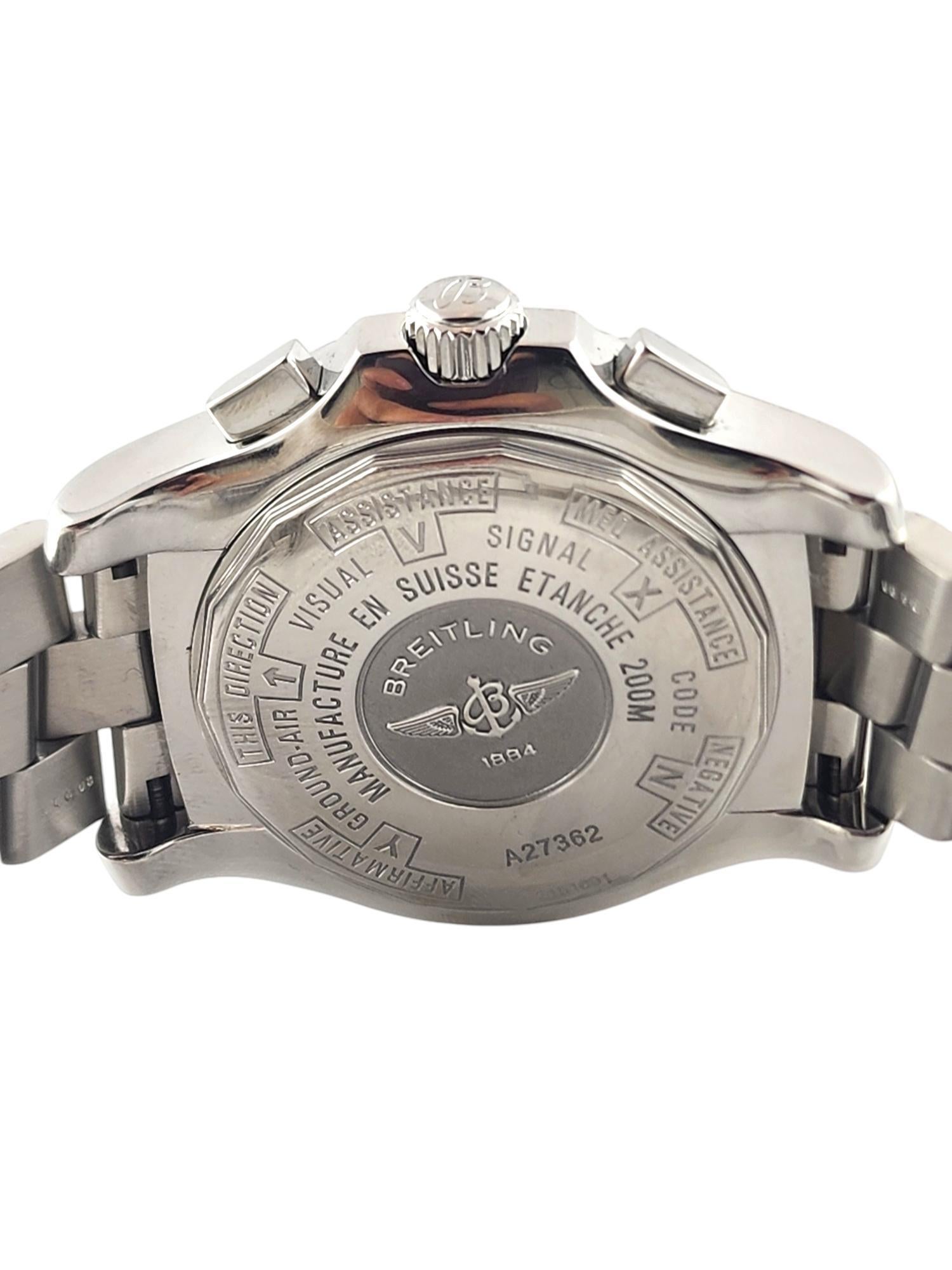 Breitling Skyracer Men's Automatic Watch A27362 Stainless Silver Dial #19097 4