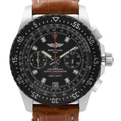 Breitling Skyracer Raven Steel Black Dial Automatic Mens Watch A27364