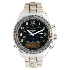 Breitling Stainless Steel 1884 Chronograph Intruder Reveil