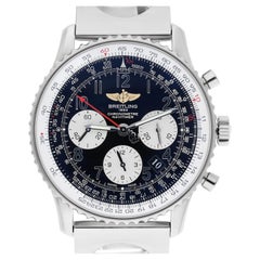 Used Breitling Stainless Steel 42mm Navitimer Chronograph AB0120 Air Racer Bracelet