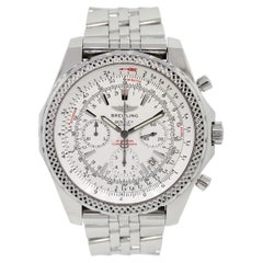 Breitling Stainless Steel Bentley Chronograph Automatic Wristwatch Ref A25362