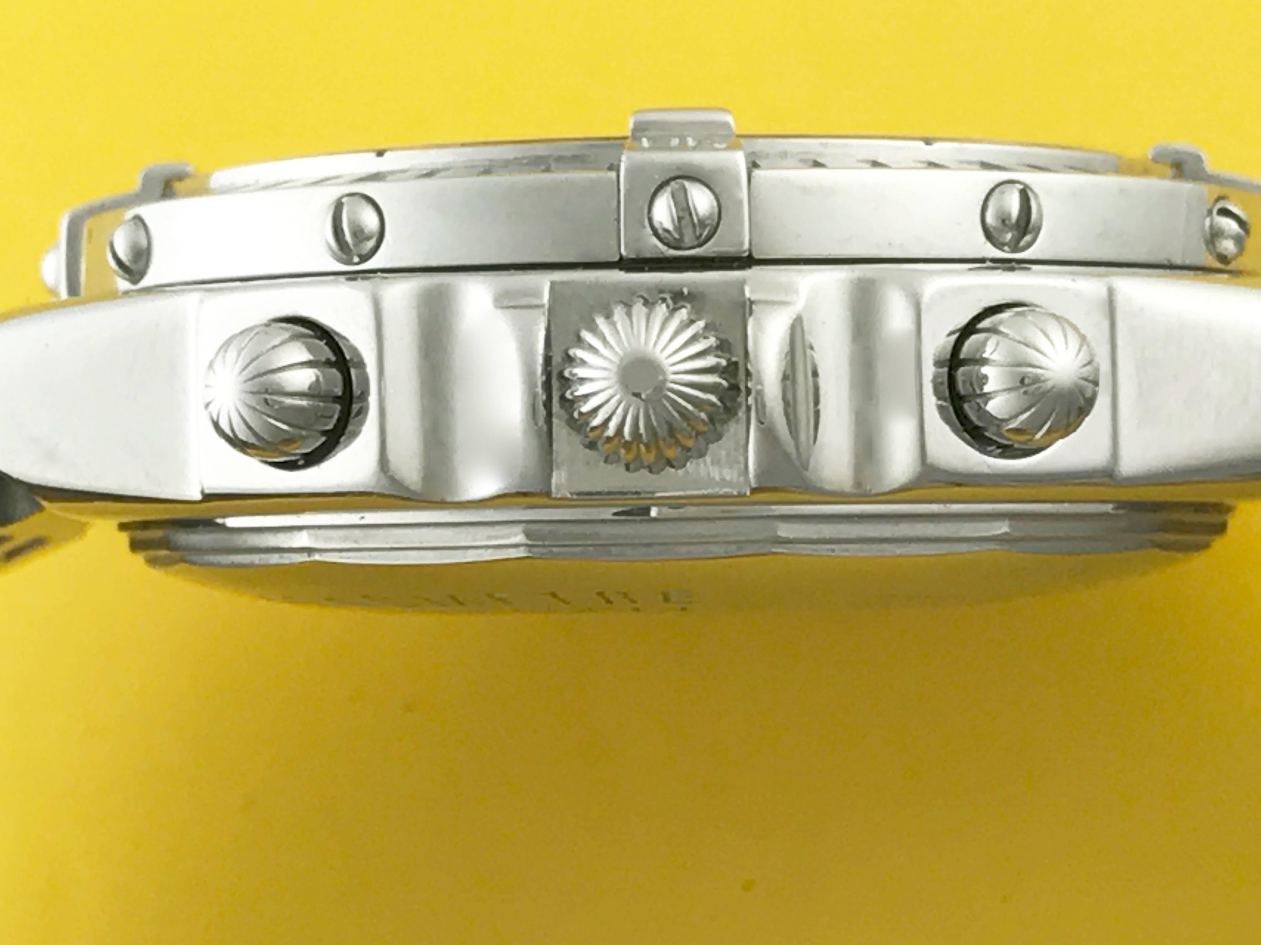 Breitling Stainless Steel Chronomat Automatic Wristwatch (Zeitgenössisch)