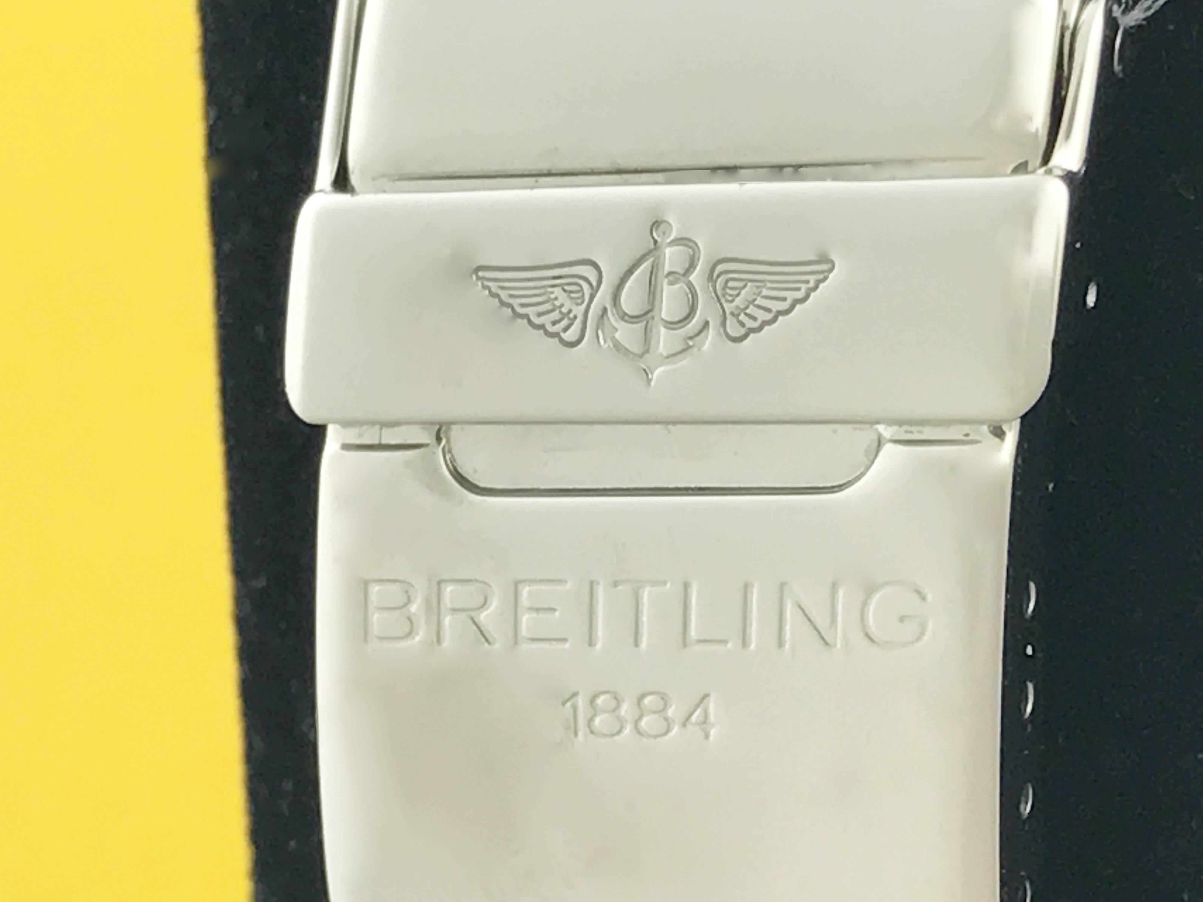 Breitling Stainless Steel Chronomat Automatic Wristwatch Herren