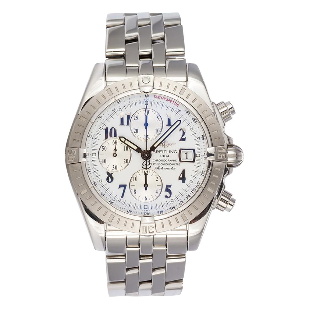 Breitling Stainless Steel Chronomat Evolution Automatic Watch A13356