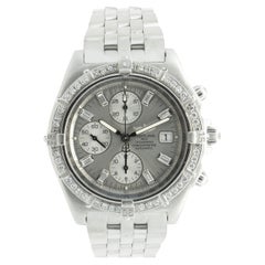 Breitling Stainless Steel Crosswind Chronograph