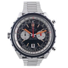 Breitling Stainless Steel Navitimer Automatic Wristwatch Ref 1806