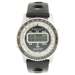 Navitimer Digital LCD aus Edelstahl mit Edelstahl von Breitling