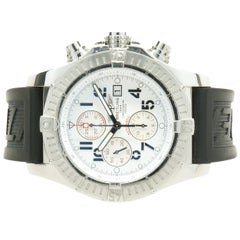 Super Avenger Breitling en acier inoxydable