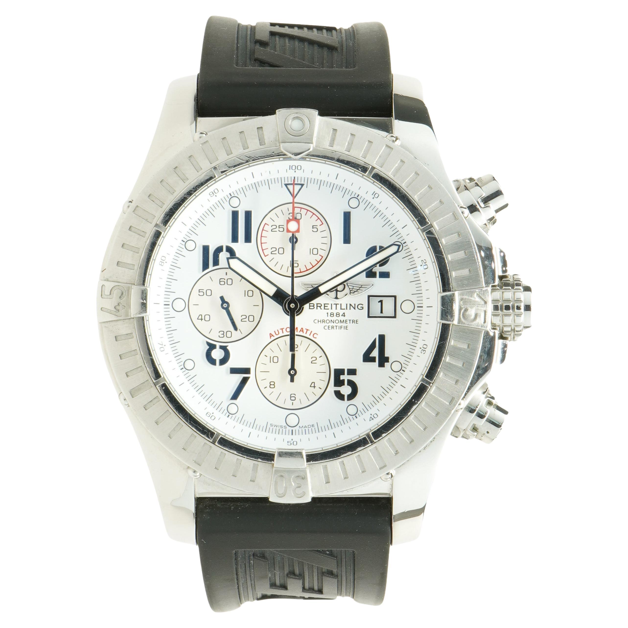 Breitling Stainless Steel Super Avenger 