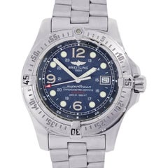 Edelstahl SuperOcean Steelfish Automatik-Armbanduhr Ref A17390 von Breitling 