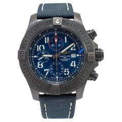 Breitling Super Avenger 48MM V13375 Blue Night Mission Titanium Watch