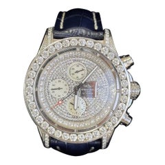 Breitling Super Avenger A13370 Chrono Auto 48mm Custom Dia Bezel/Lug/Case/Dial