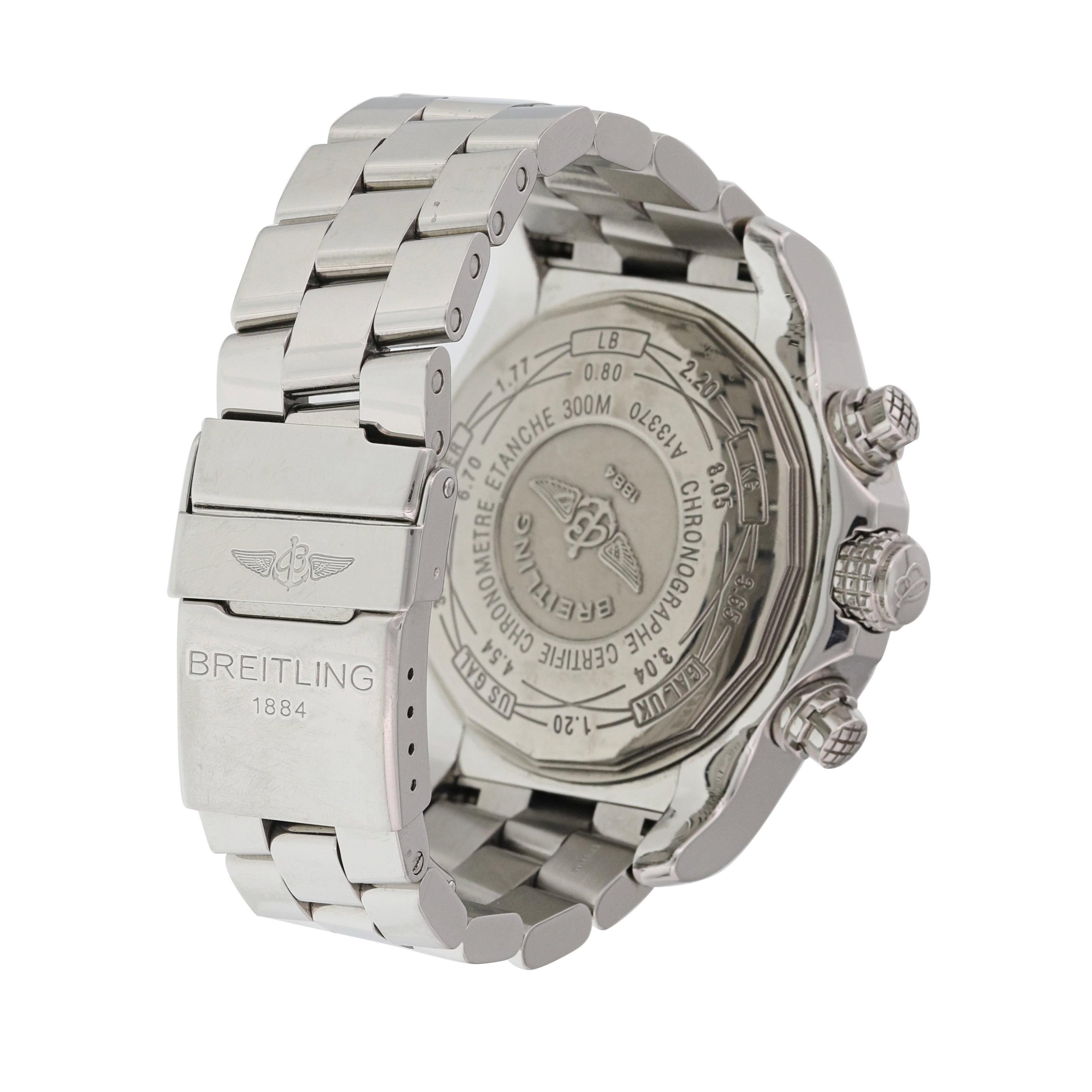 Breitling Super Avenger A13370 Men's Watch For Sale 2