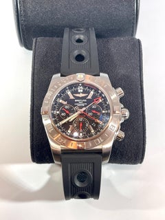 Breitling Super Avenger Chrono Limited Edition Black PVD Steel Rare, 4004422