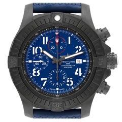Breitling Super Avenger Night Mission Titanium DLC Mens Watch V13375