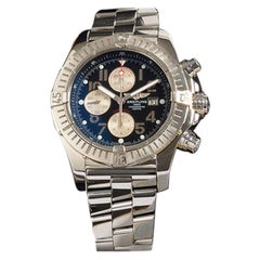 Breitling Super Avenger, Ref A13370, Juego completo, Estado excepcional