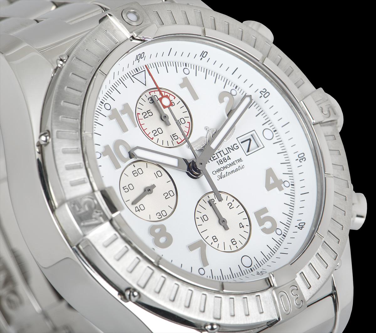 Breitling Super Avenger Stainless Steel A1337011/A562 1