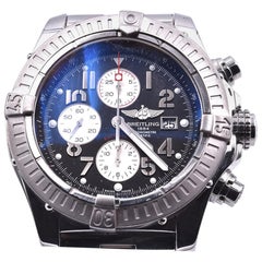 Used Breitling Super Avenger Stainless Steel Watch Ref. A13370