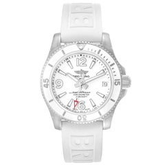 Breitling Superocean White Dial Ladies Watch A17316 Unworn