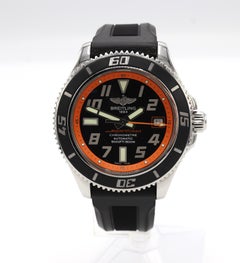 Breitling SuperOcean 42 A17364 Men's Watch Box and Papers