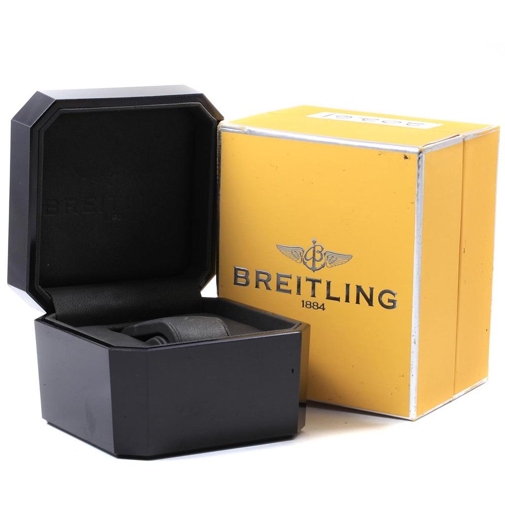 Breitling Superocean 42 Abyss Orange Limited Edition Men's Watch A17364 For Sale 7