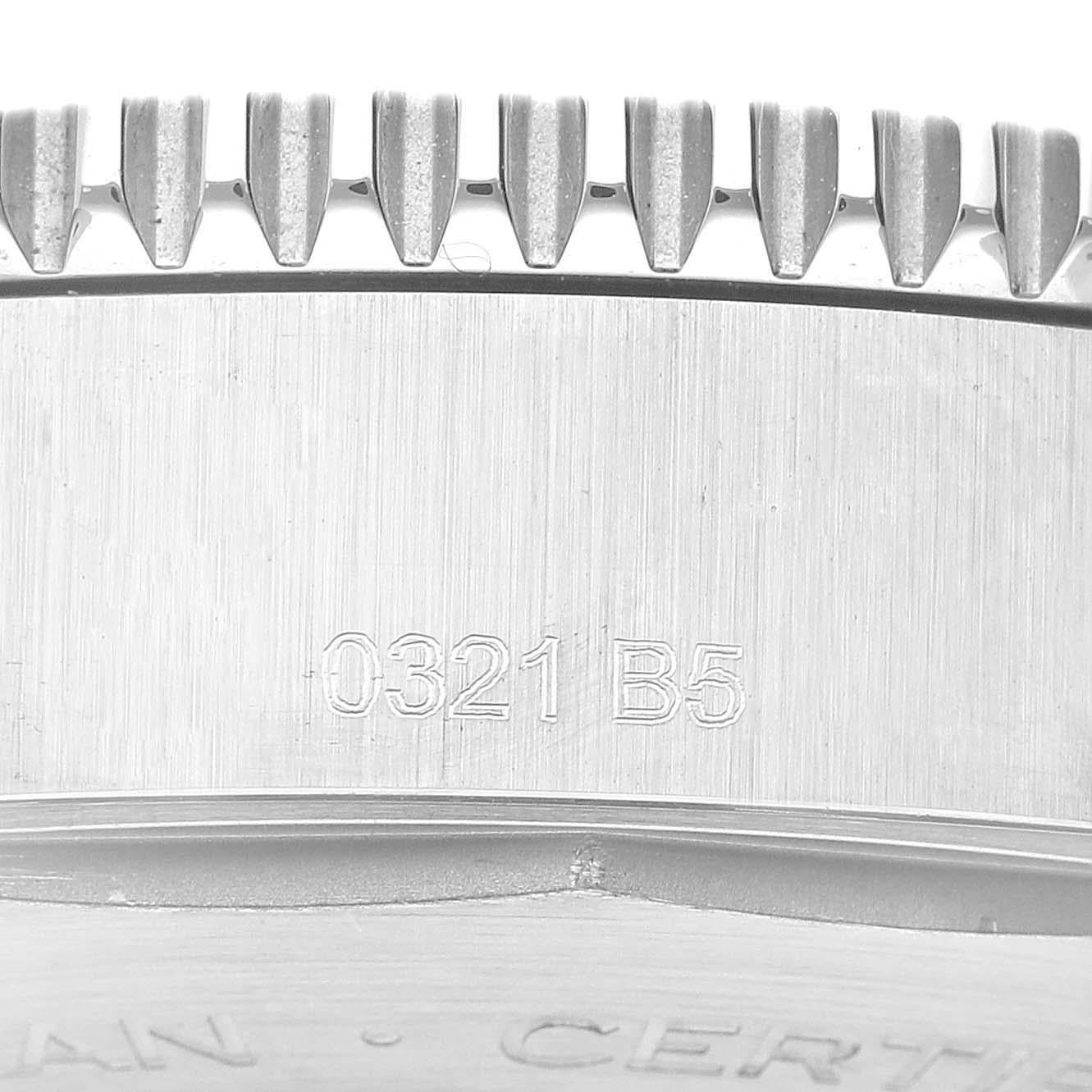 Breitling Superocean 42 White Dial Steel Mens Watch A17366 Box Card 1