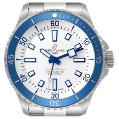 Breitling Superocean 42 White Dial Steel Mens Watch A17375