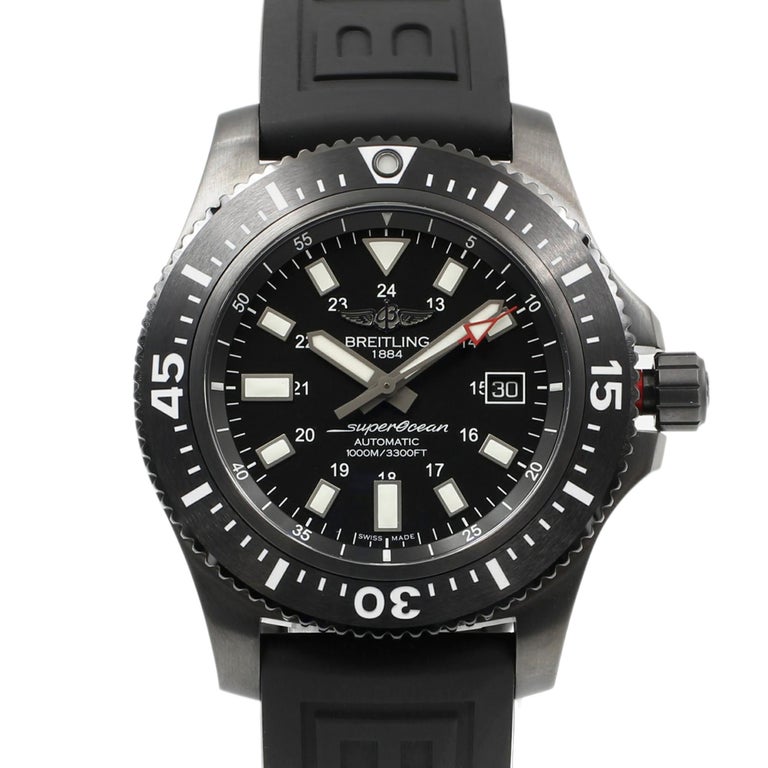 Breitling Superocean 44 Special Volcano Black Steel Men ...