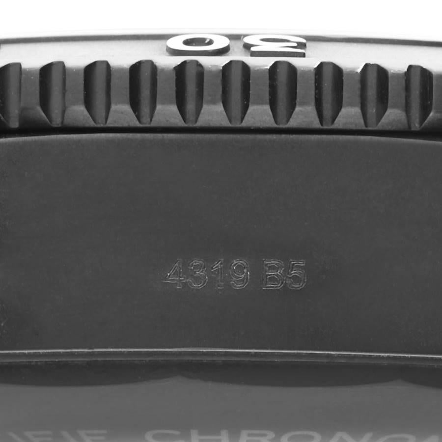 Breitling Superocean 46 Black Dial DLC Steel Mens Watch M17368 Box Card 2