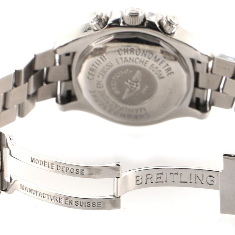 Breitling SuperOcean 500M Chronograph Automatic Watch Stainless Steel 42 In Good Condition In New York, NY