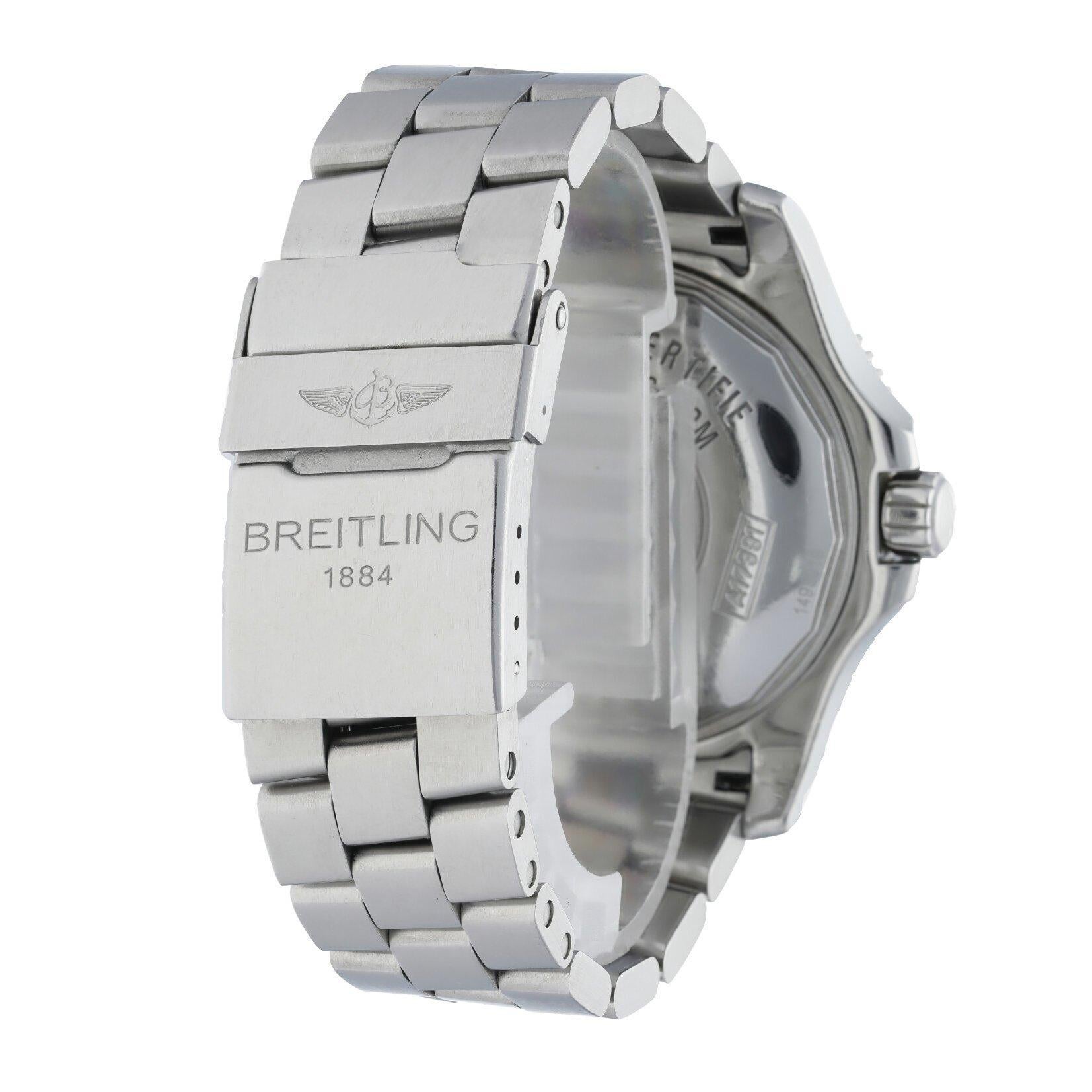 Breitling SuperOcean A17391 Men's Watch Box Papers For Sale 2