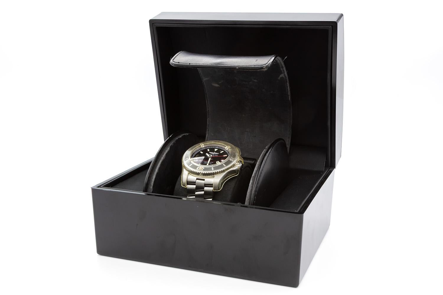 Montre Breitling Superocean A17391 en acier inoxydable automatique 44 mm en vente 4