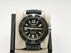 Breitling Superocean Automatic 44 A17367 Green Dial Stainless Steel Box Paper