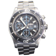 Breitling Superocean Chrono A13341 Stainless Steel Box and Papers