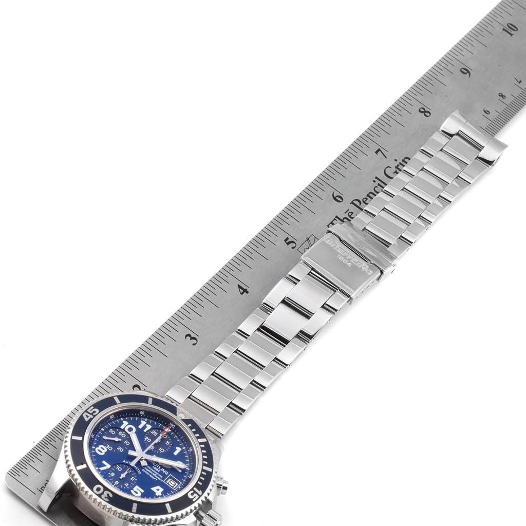 Breitling Superocean Chronograph 42 Blue Dial Men's Watch A13311 3