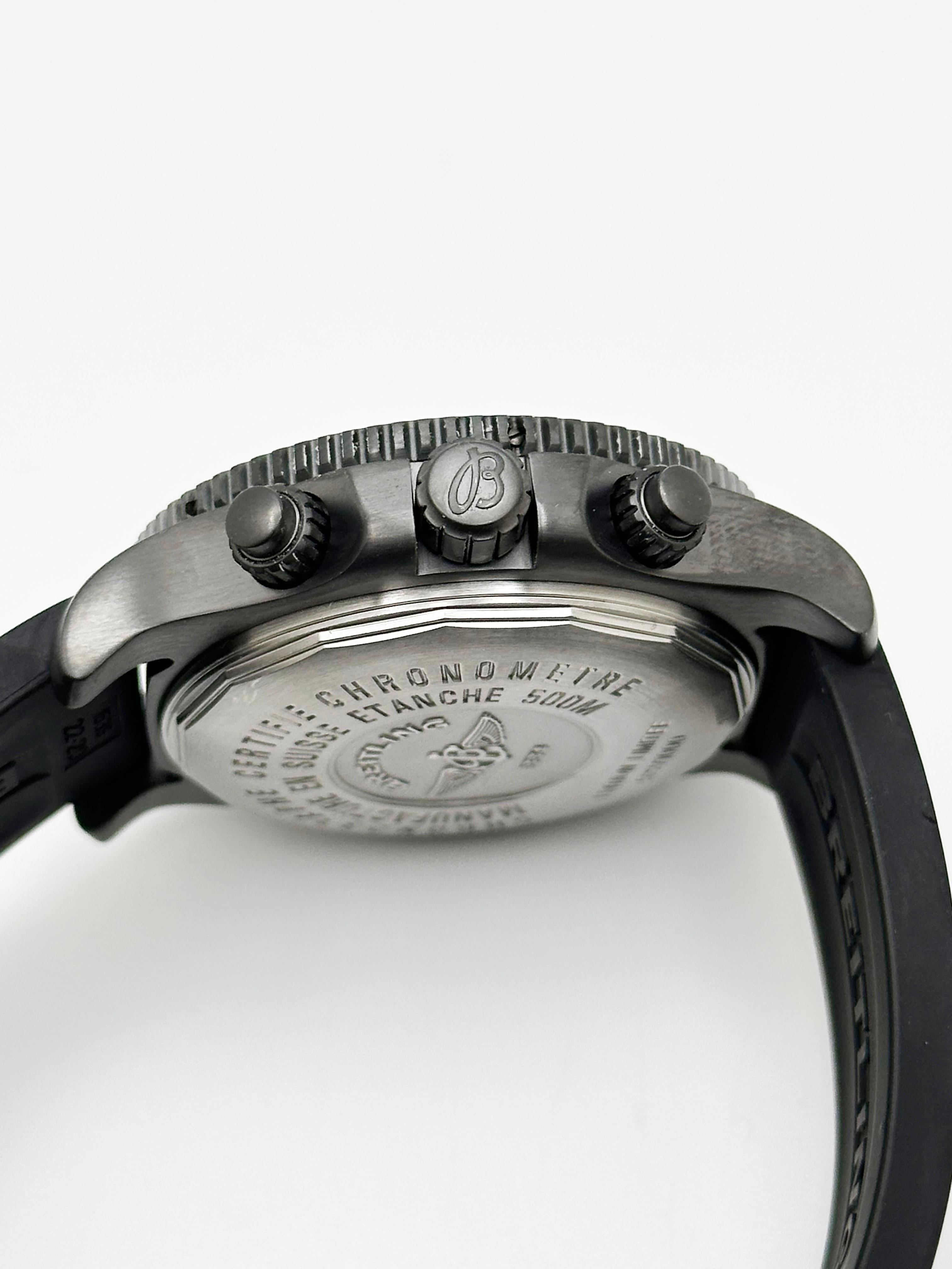 Breitling Superocean Chronograph II M13341 44mm PVD noir Acier inoxydable Pour hommes en vente