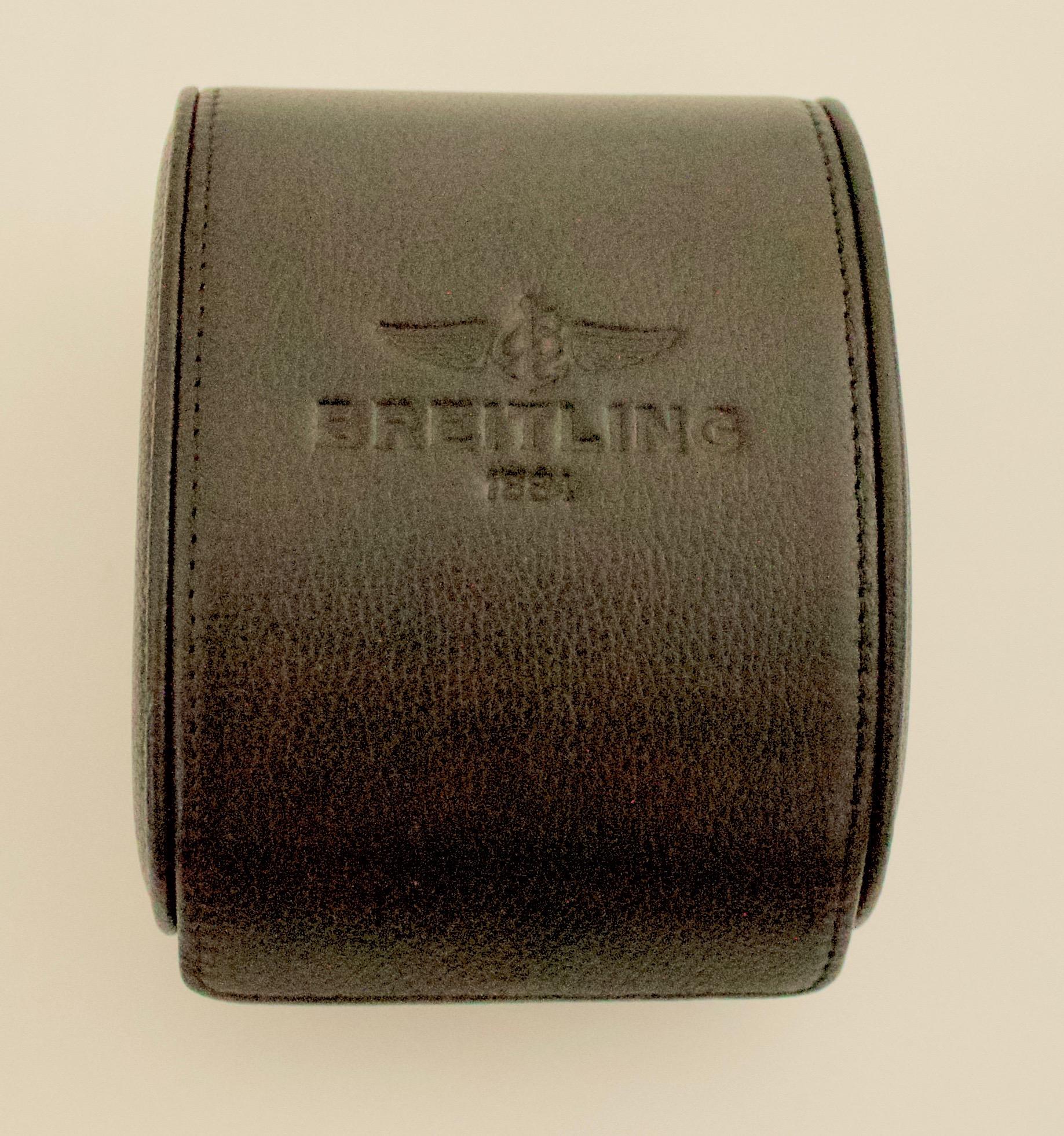 Breitling Superocean Chronograph Steelfish Auto Volcano Black For Sale 6