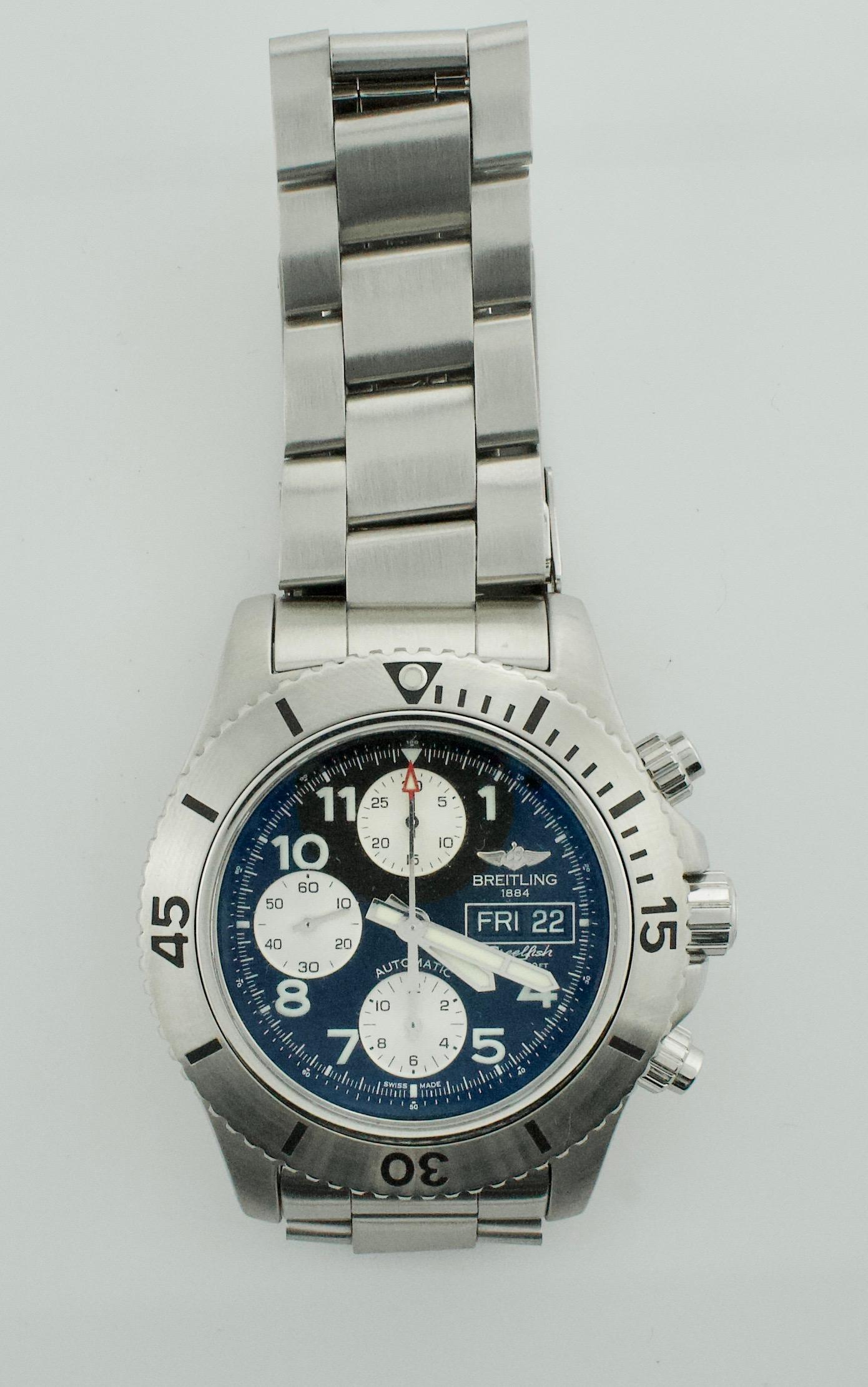 breitling superocean steelfish chronograph