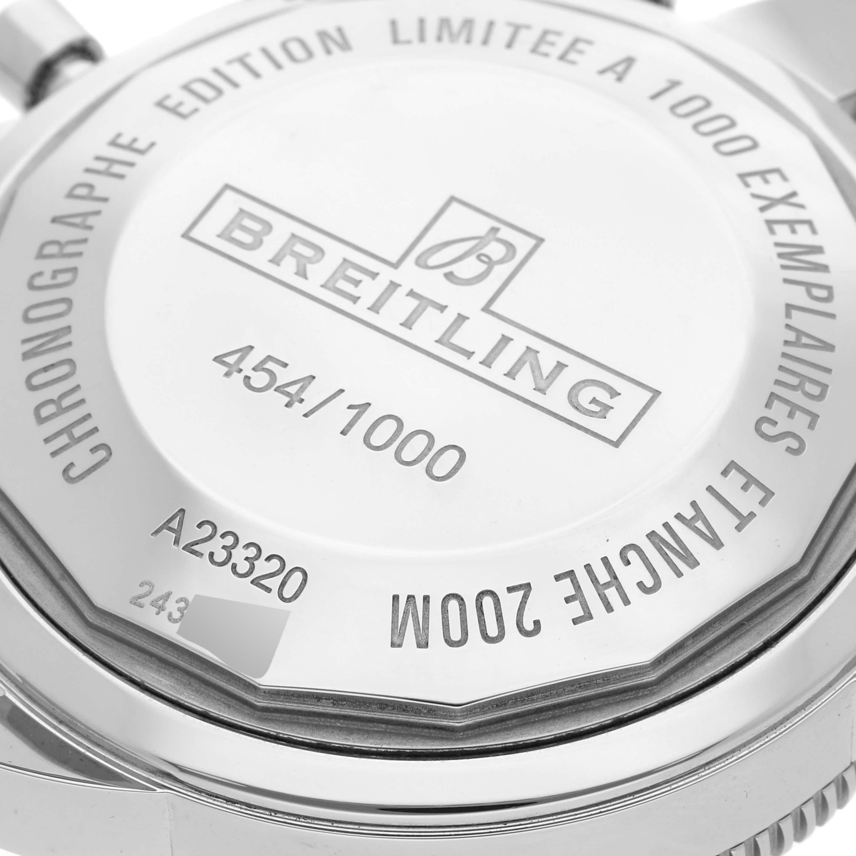 Breitling SuperOcean Heritage 125 Anniversary Limited Edition Steel Mens Watch In Excellent Condition In Atlanta, GA